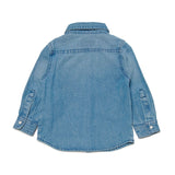 Diesel Kids Camicia di Jeans per Neonati