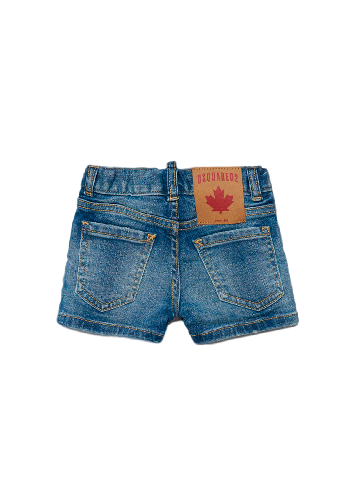 Dsquared2 Kids Short Di Jeans per Neonati