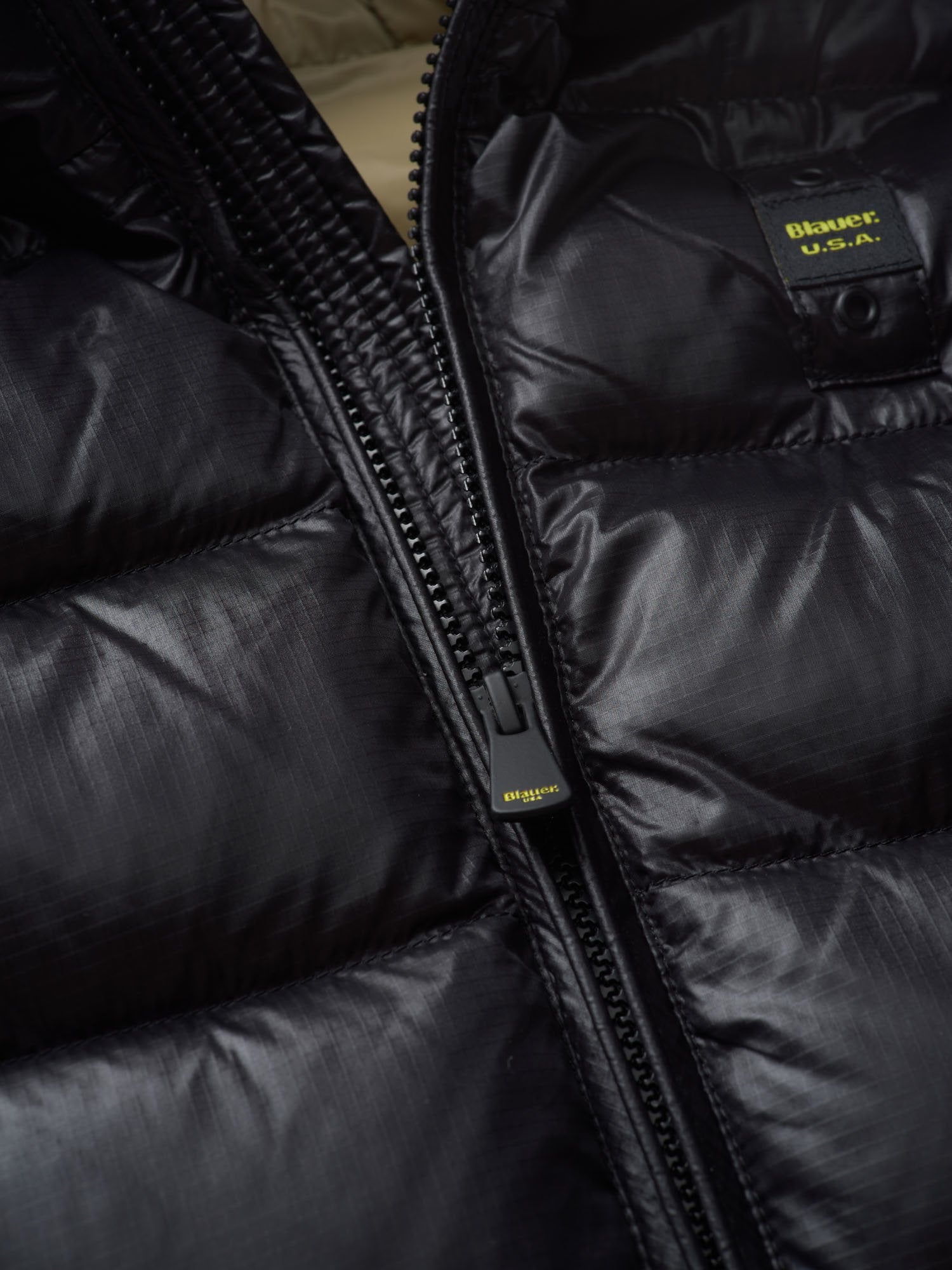 Blauer Kids Piumino Smanicato Nero per Bambini