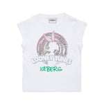Iceberg Kids T-Shirt Looney Tunes Bianca per Bambine