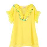 Angel's Face Baby Girl Yellow Dress