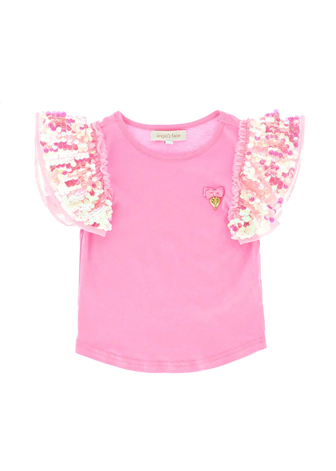 Angel's Face Girl Pink T-shirt