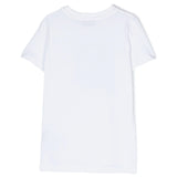 Moschino Kids T-Shirt Bianca con Teddy Bear