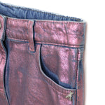 Patrizia Pepe Gonna Rosa Effetto Metallizzato per Bambine