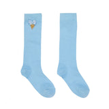 Angel's Face Baby Girl Sock Blue