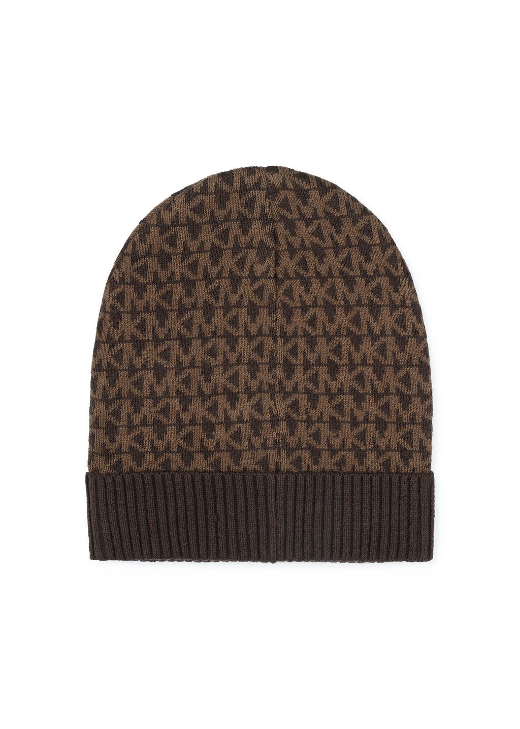 Michael Kors Kids Monogram Wool Hat Brown
