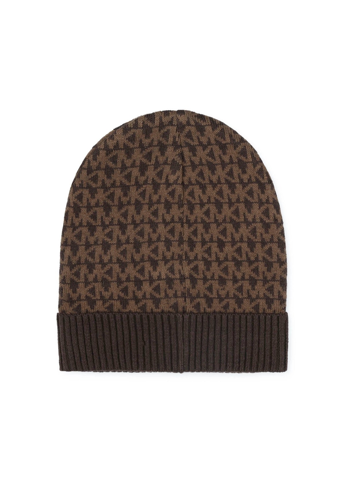 Michael Kors Kids Monogram Wool Hat Brown
