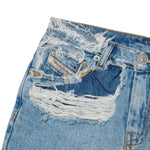 Diesel Kids Gonna Di Jeans con Rotture per Bambine