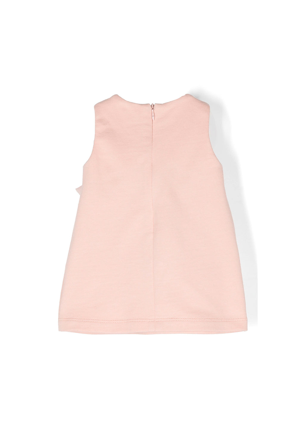 Elisabetta Franchi La Mia Bambina Abito Desert rose con Fiocco per Neonate (retro)