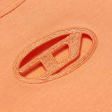 Diesel Kids T-Shirt Peach with Oval D Logo for Girls