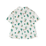 Moschino Kids Camicia con Stampa Toys Cactus