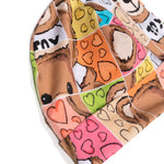 Moschino Kids Pagliaccetto con Berretto Stampa Fumetti