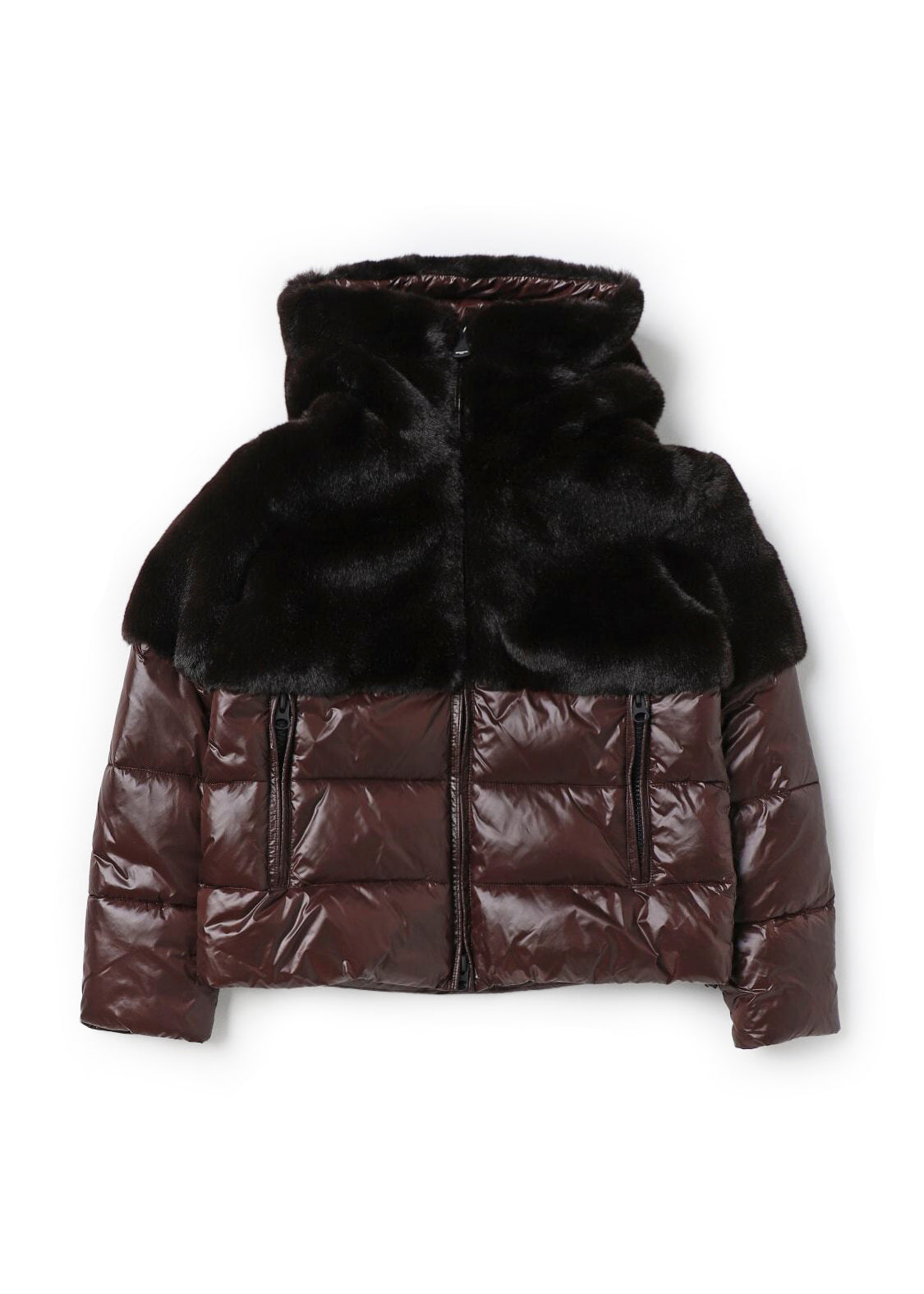 Blauer Kids Pelliccia Bordeaux con Imbottitura