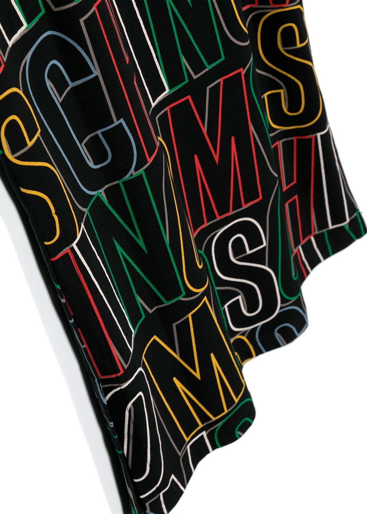 Moschino Kids Abito Lungo Smanicato Multicolor