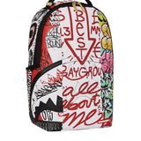 Sprayground Tri-Split Graffiti Backpack