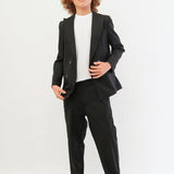 I'm Brian Pantalone con righe di gesso Nero