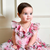 Angel's Face Pink Fantasy Dress for Baby Girls