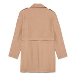 Max & Co Kids Trench Doppiopetto Beige con Cintura