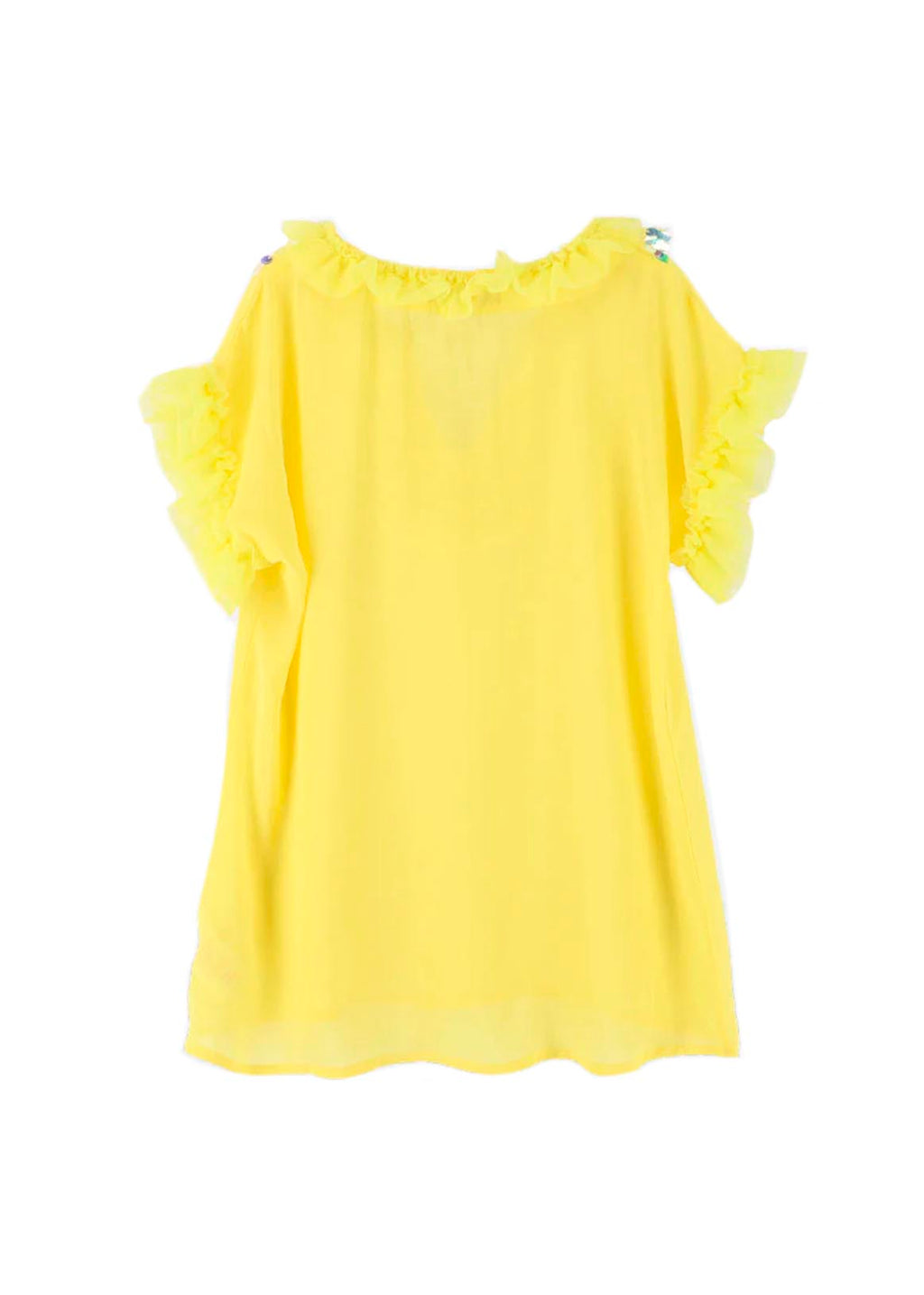 Angel's Face Baby Girl Yellow Dress