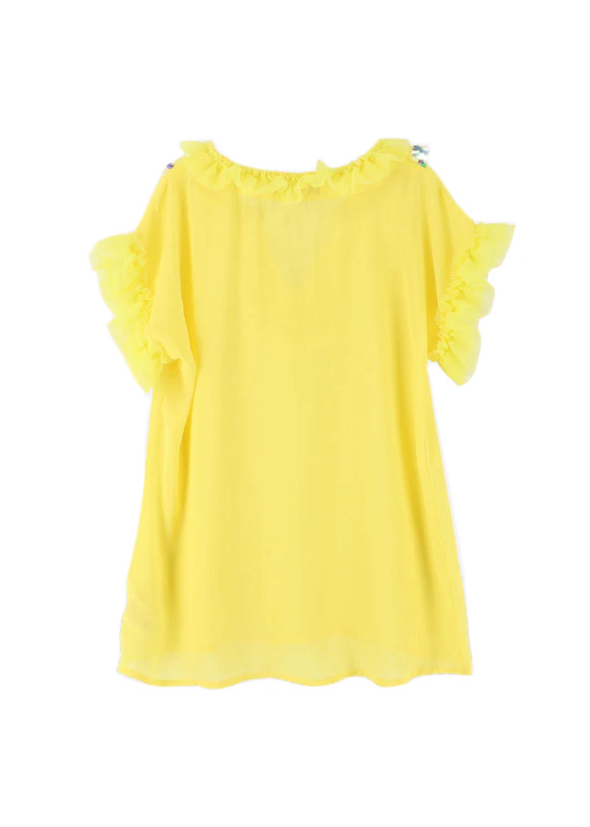 Angel's Face Baby Girl Yellow Dress