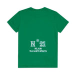 N°21 Kids T-shirt Verde con Logo N°21 Milano