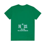 N°21 Kids T-shirt Verde con Logo N°21 Milano