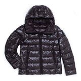 Blauer Kids Piumino per Bambine con Imbottitura a Righe Eco Prugna