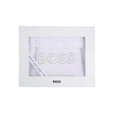Boss Kids Coperta Bianca con Ricamo