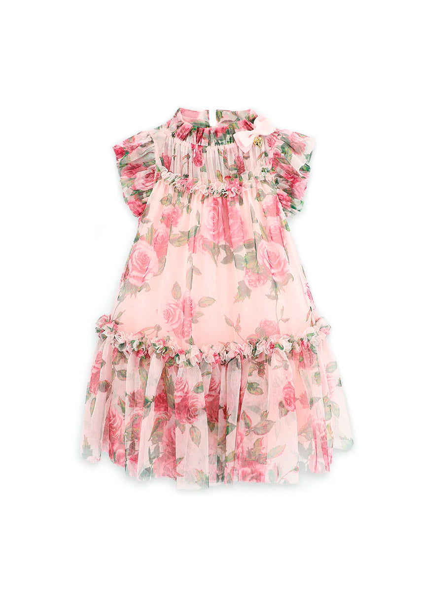 Angel's Face Pink Fantasy Dress for Girls