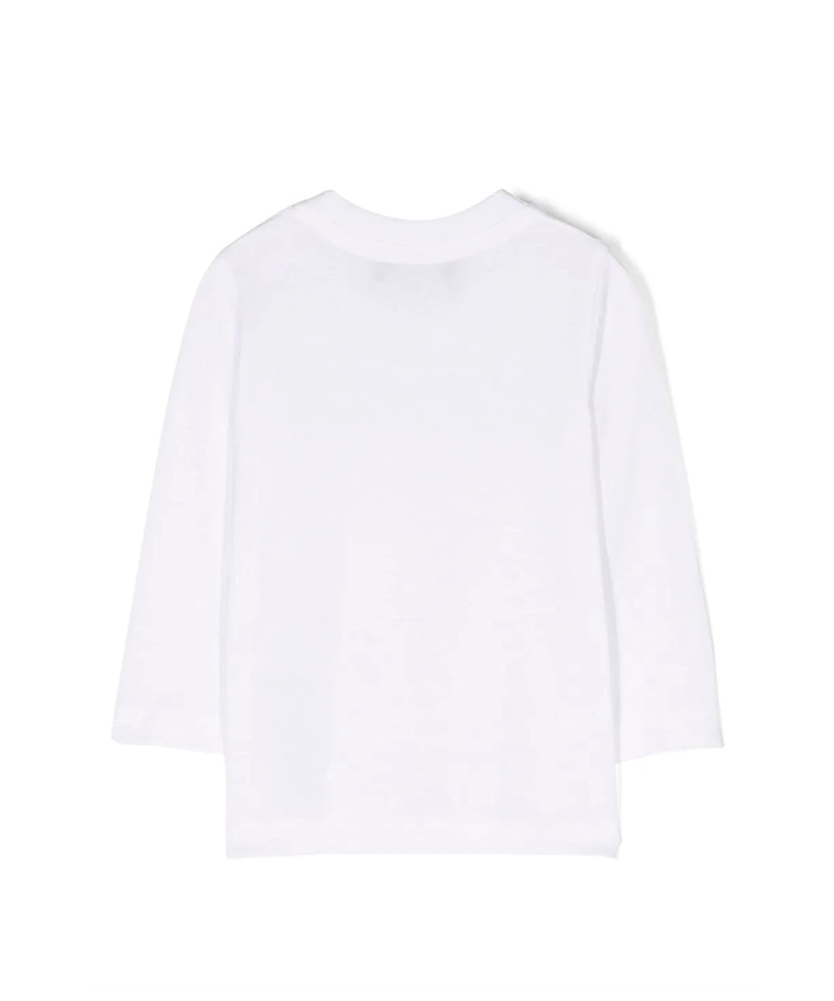 Top a Maniche Lunghe DSquared2 Kids Bianco con Logo | Look Chic e Comodo | T-shirt Elegante per Bambini