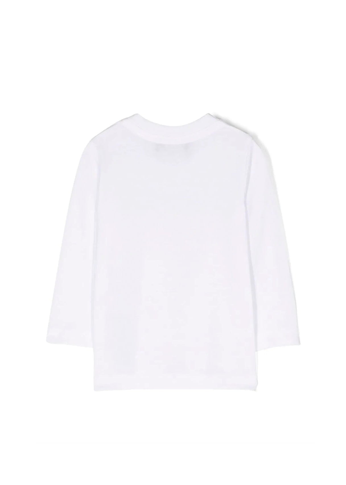 Top a Maniche Lunghe DSquared2 Kids Bianco con Logo | Look Chic e Comodo | T-shirt Elegante per Bambini