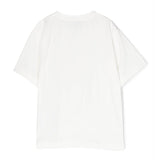 T-shirt Teddy Bear Moschino Kids: Dolcezza in Bianco per le Piccole Fashion Icon