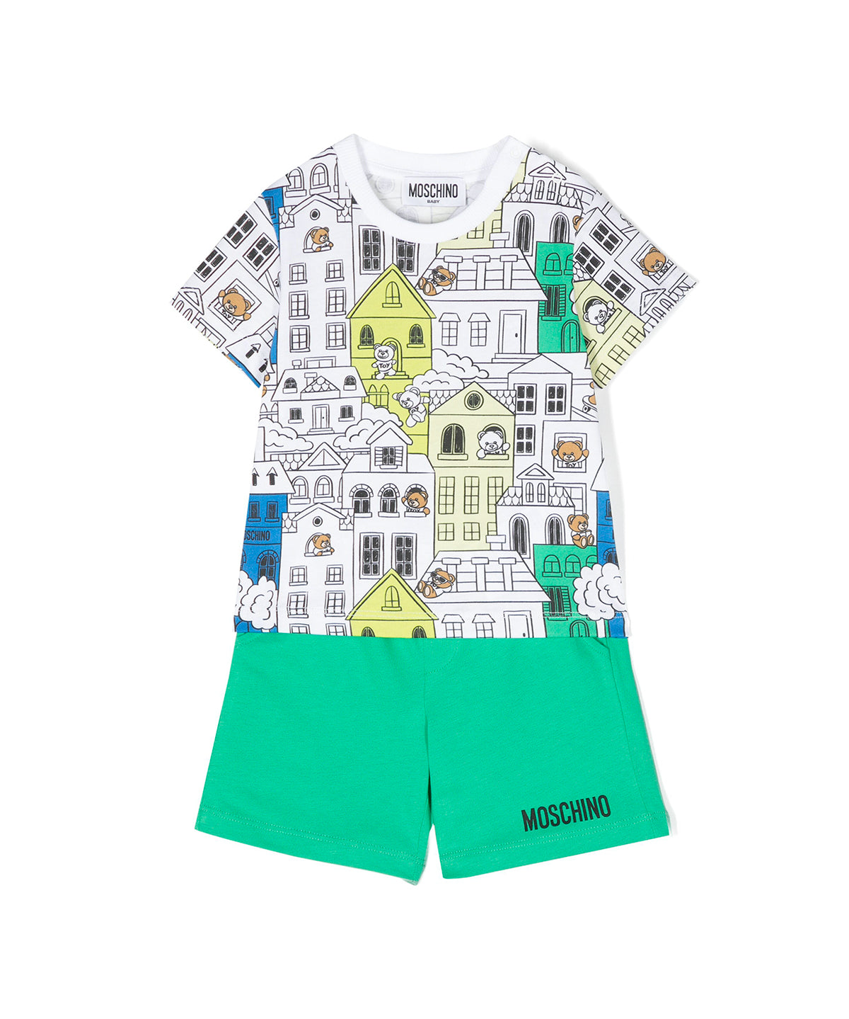 Moschino Kids Set Short e T-shirt per Neonati