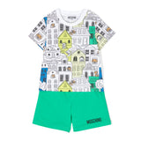 Moschino Kids Set Short e T-shirt per Neonati