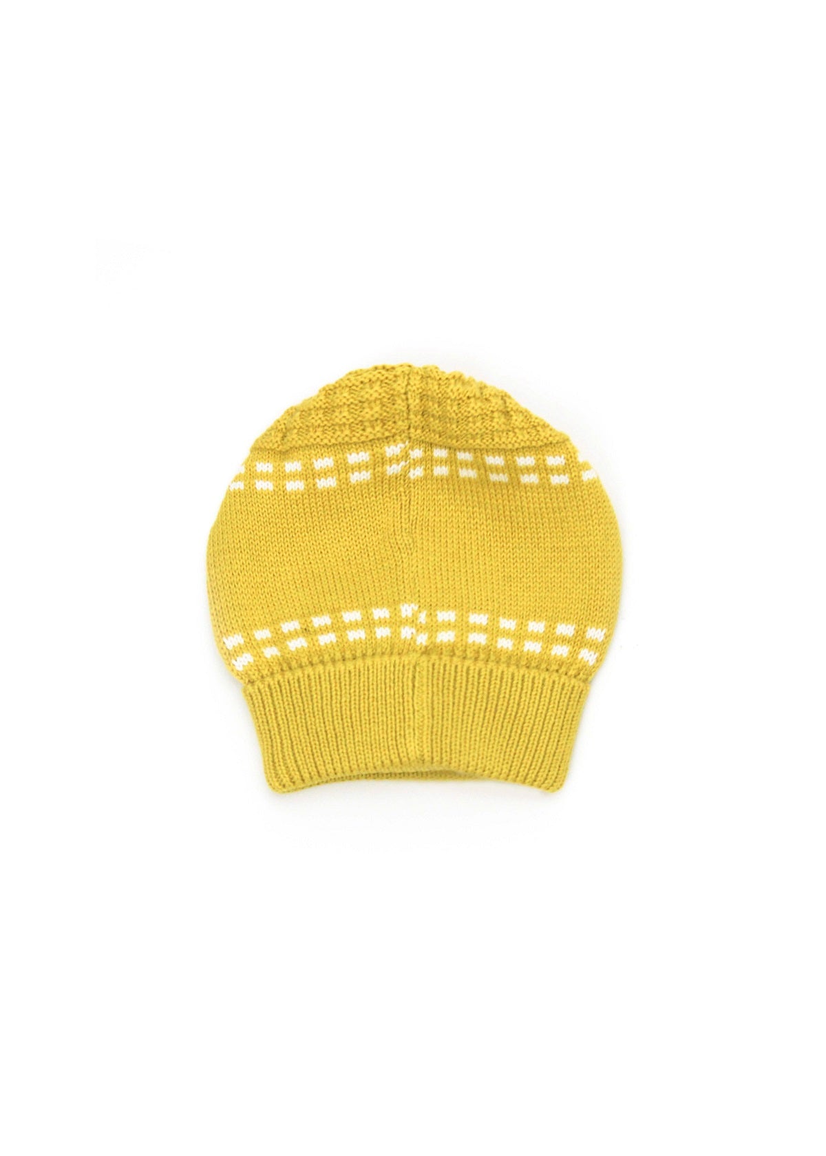 Elisabetta Franchi La Mia Bambina Cappellino con Logo Jacquard Cedro/Avorio