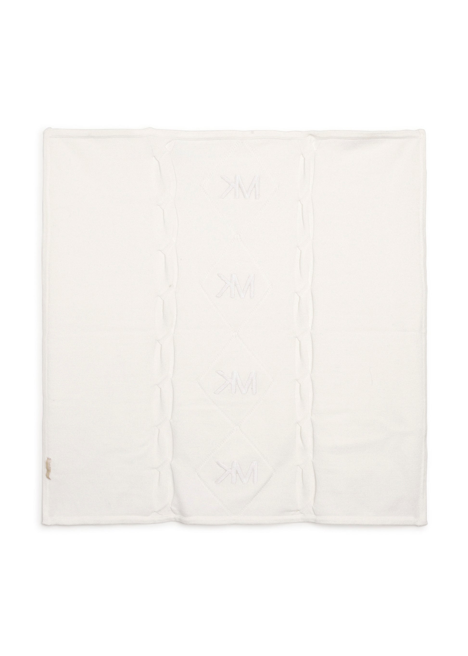 Coperta con Logo Goffrato Michael Kors per Bambini - Bianco