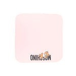 Moschino Kids Coperta Rosa con Stampa