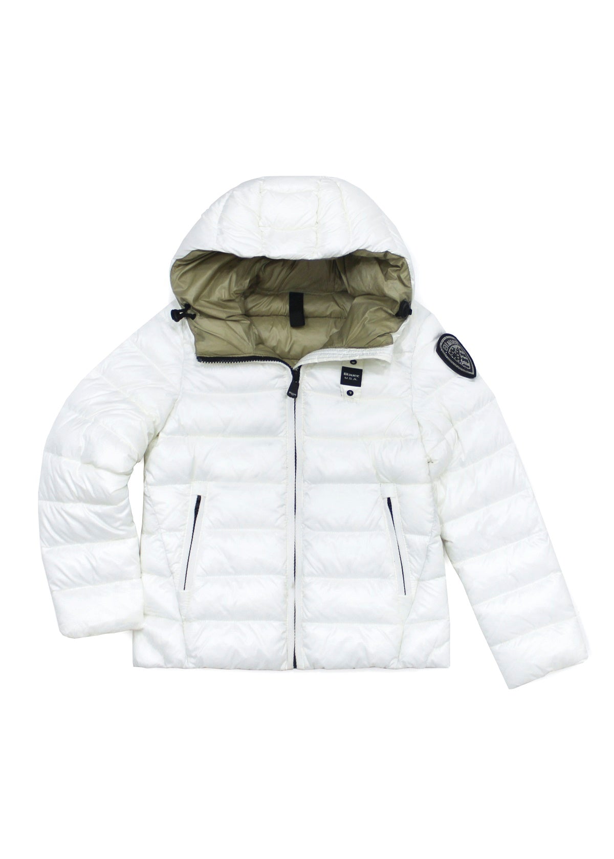 Blauer Kids Piumino Ovatta Bianco