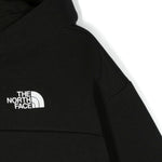 Felpa Crop Nero con Stampa Logo - The North Face Kids | Florence Kids