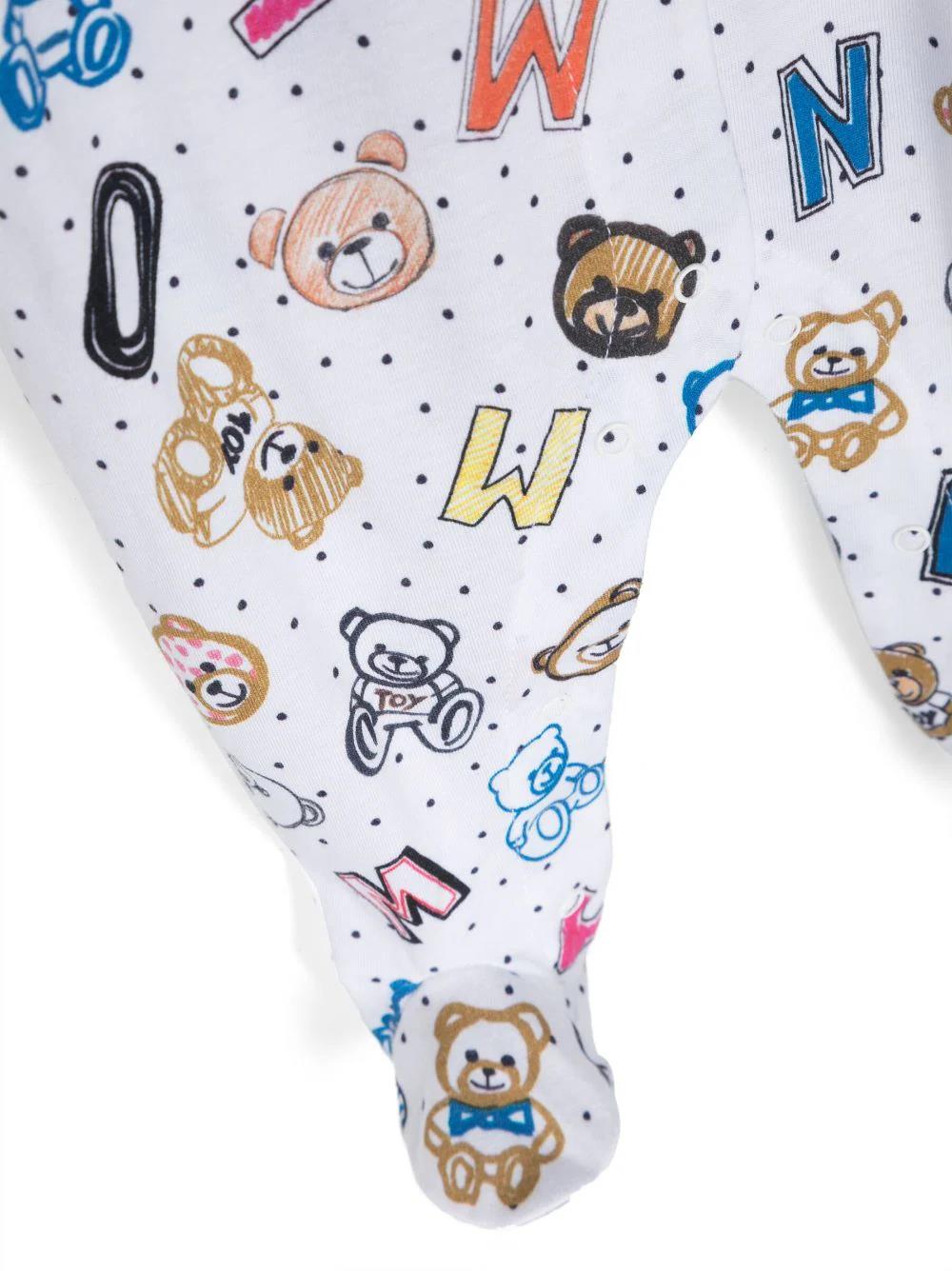 Tutina Moschino Kids Teddy Bear: Comfort e Stile per il Tuo Piccolo