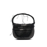 Borsa Diesel 1dr: Stile Ricercato con Denim Nero e Dettagli Strass