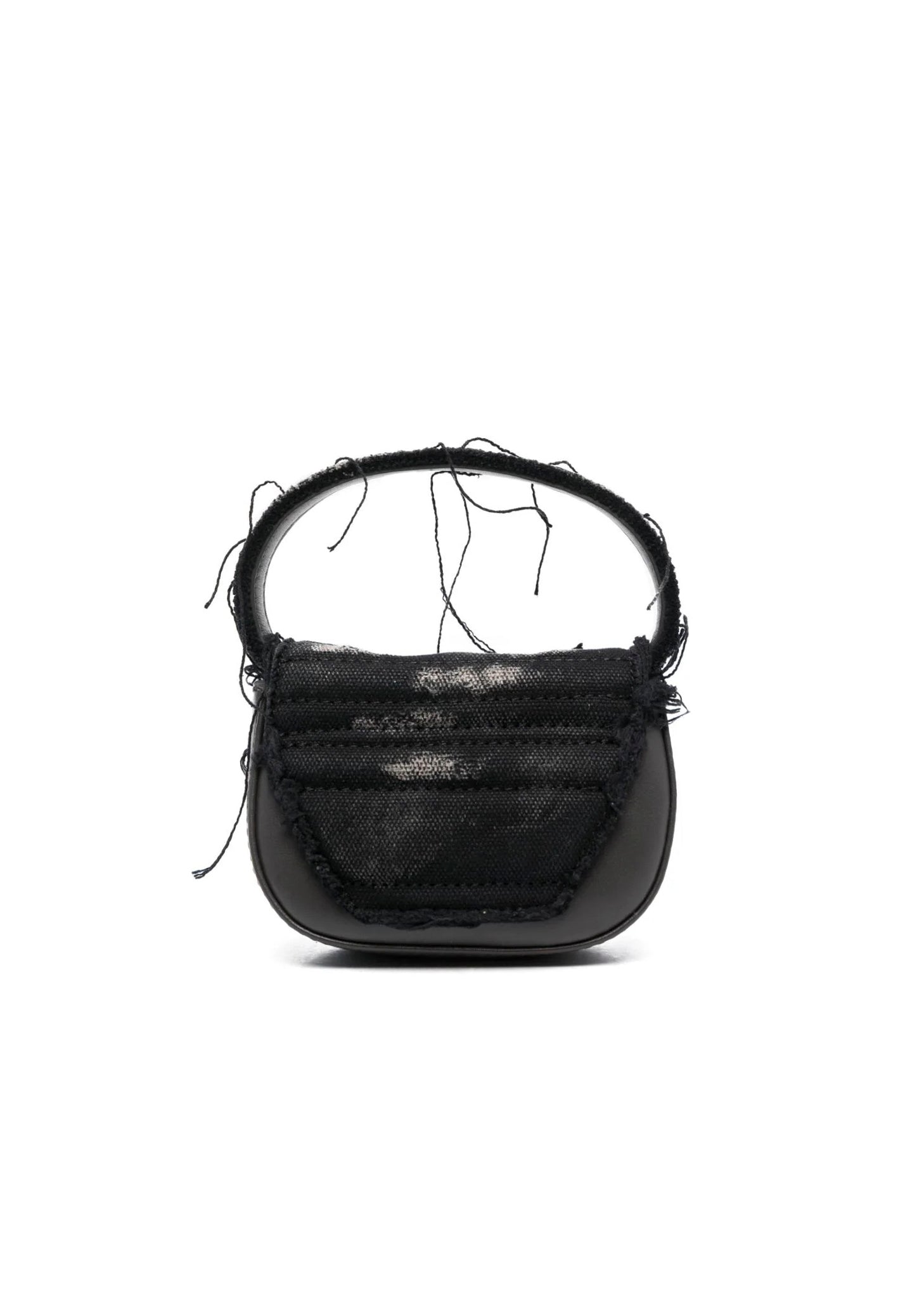 Borsa Diesel 1dr: Stile Ricercato con Denim Nero e Dettagli Strass