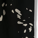 Eleganza grafica per i più piccoli: Pantaloni Larghi con Stampa MSGM Kids - Nero e Bianco Opaco