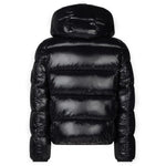 Piumino con Cappuccio SAVE THE DUCK per Bambini: Eleganza Imbottita in Nero con Logo Distintivo