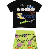 Diadora Complete Black/Lime