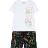 Moschino Kids Completo T-Shirt e Shorts per Bambini