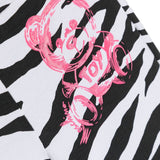Moschino Kids Pantalone a Zampa Zebrato per Bambine