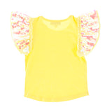 Angel's Face Girls Yellow T-shirt