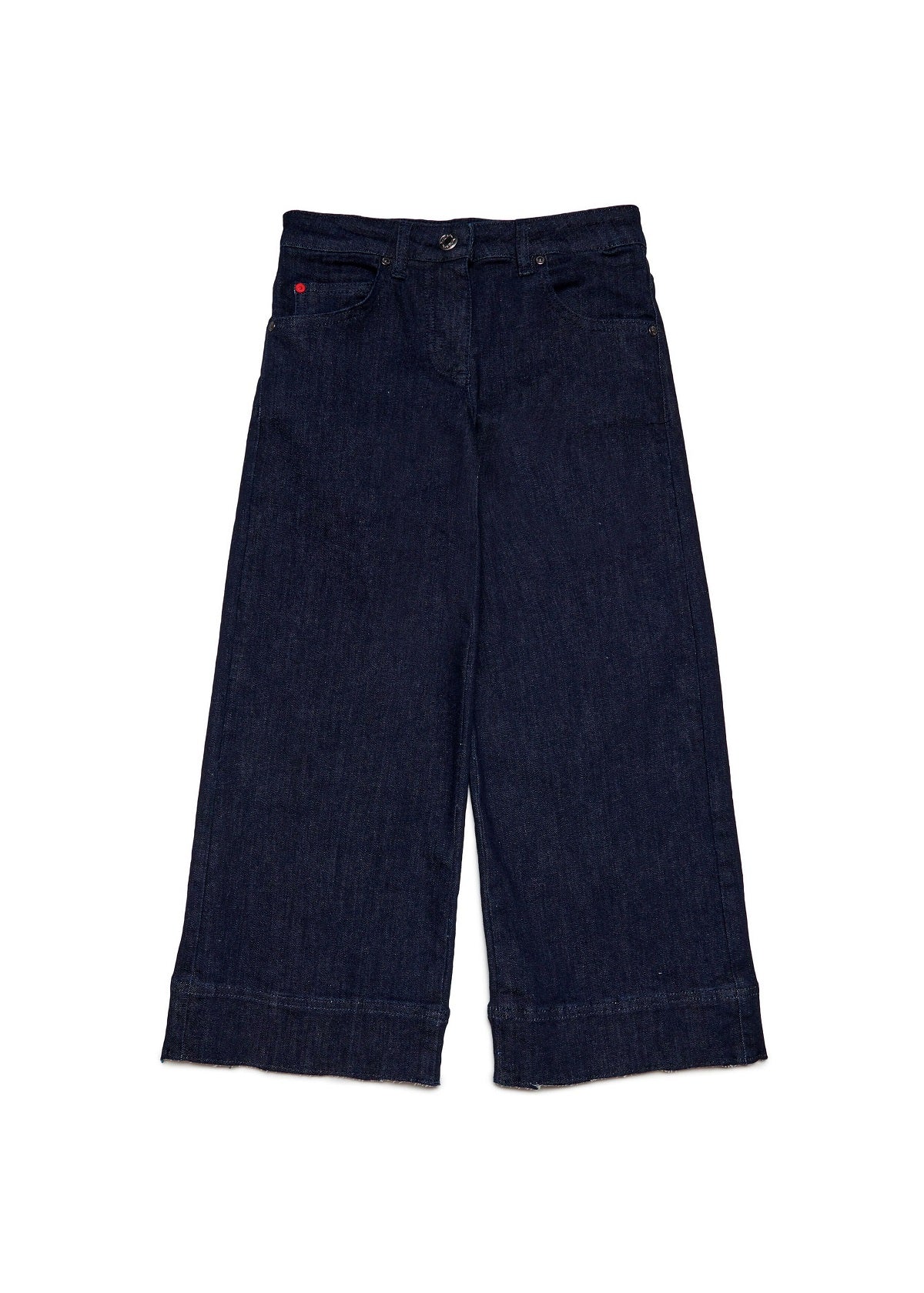 Max & Co Kids Jeans Blu Scuro a Gamba Ampia