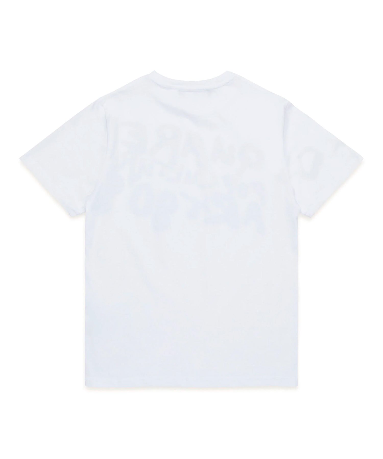 Dsquared2 Kids T-Shirt Bianca con Stampa Pop Culture
